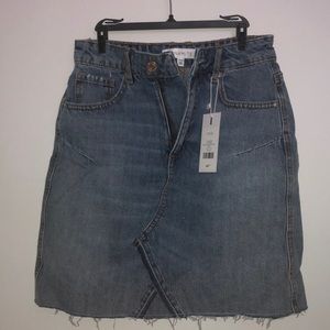 Never worn dynamite denim skirt